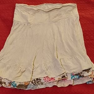 Unknown brand floral skirt used condition